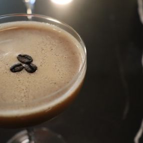 Espresso Martini at Salt and Vine Restaurant, Olney