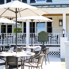 Salt and vine Restaurant in Olney, MD Outside Dining Area