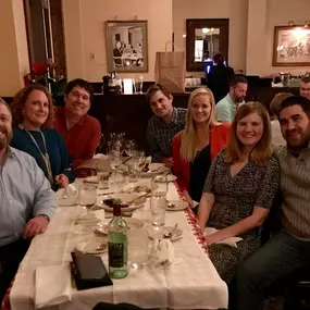 Team Christmas dinner!