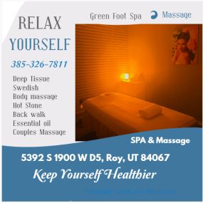 Our traditional full body massage in Roy, UT
includes a combination of different massage therapies like 
Swedish Massage, Deep Tissue, Sports Massage, Hot Oil Massage
at reasonable prices.