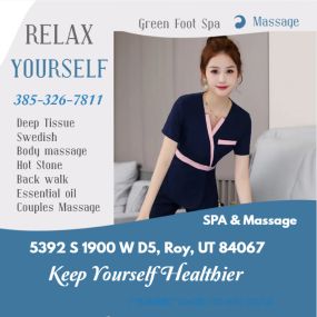 As Licensed massage professionals, my intention is to provide quality care, 
inspire others toward better health, and utilize my training and experience 
in therapeutic bodywork to put your mind and body at ease.