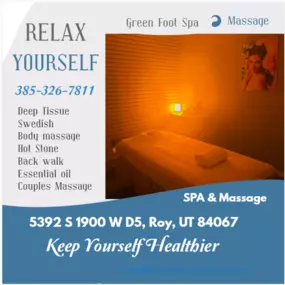 Our traditional full body massage in Roy, UT
includes a combination of different massage therapies like 
Swedish Massage, Deep Tissue, Sports Massage, Hot Oil Massage
at reasonable prices.