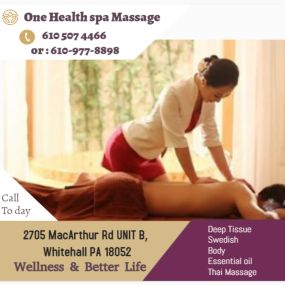 Bild von One Health spa Massage