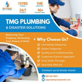 Bild von TMG Plumbing & Disaster Solutions