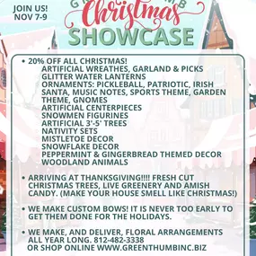 Christmas Showcase