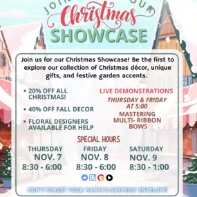 Christmas Showcase