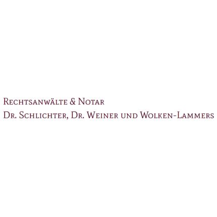 Logotyp från Rechtsanwälte & Notar Dr. Schlichter, Dr. Weiner, und Wolken-Lammers