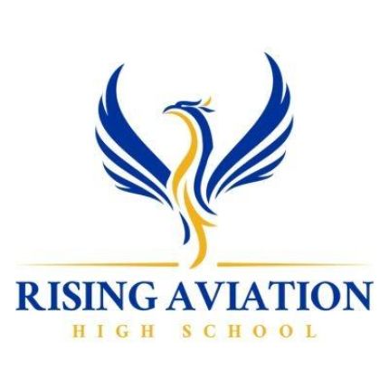 Logotipo de Rising Aviation High School
