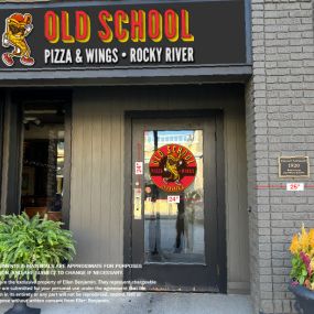 Old School Pizza and Wings by Rocky River - Store Exterior