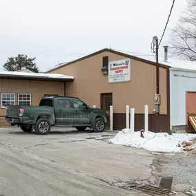 A staple in Amish Country since 1972, Farmerstown Meats has more than a half-century expertise in meat processing. 
Our butcher is well versed in all cuts of beef and pork, as well as lamb, goat and wild game (deer, elk, moose, bear). As a custom butcher shop, we receive the animal carcass from the slaughterhouse and develop a cut list, then slice and package the meat to customer’s specifications.