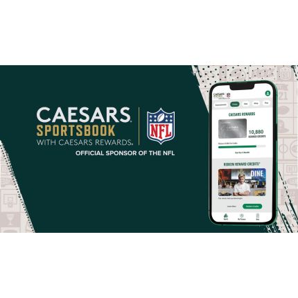 Logo da Caesars Race & Sportsbook at Harrah's Las Vegas