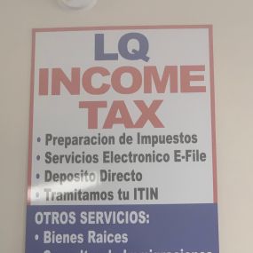 LQ Income Tax - Servicios