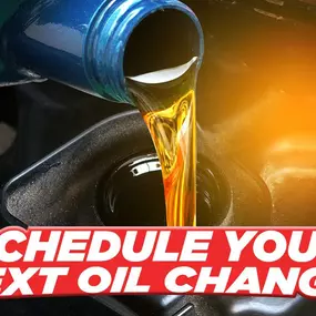 Schedule You Next Oil Change