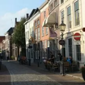 Straat in de stad Grave