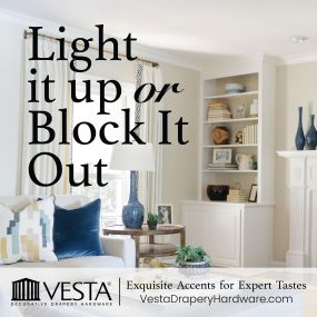 Vesta Drapery Hardware