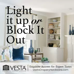 Vesta Drapery Hardware