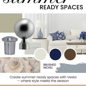 Vesta Drapery Hardware