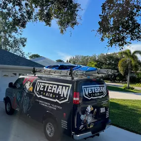 Veteran Air Heating & Air Conditioning van