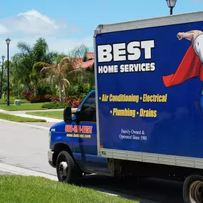 Veteran Air, Heating & Electrical truck