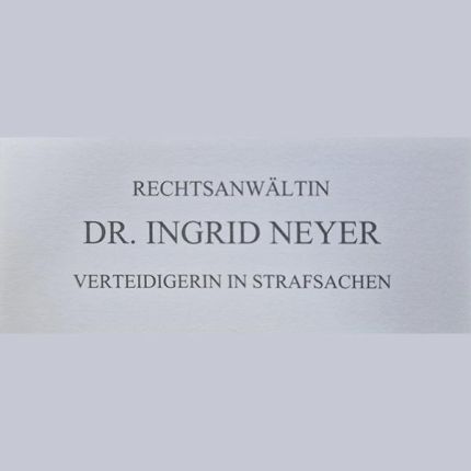 Logo von Dr. Ingrid Neyer