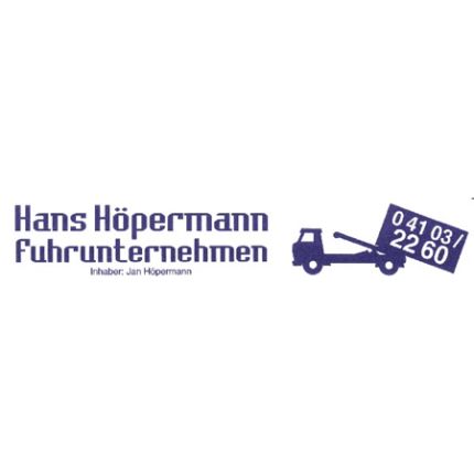 Logotyp från Hans Höpermann Fuhrunternehmen Wedel