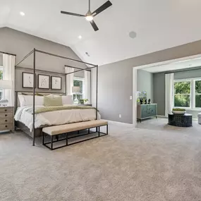Spacious primary suites