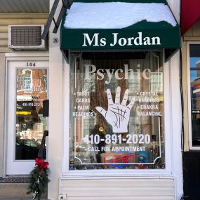 Ms Jordan Psychic Front of Office