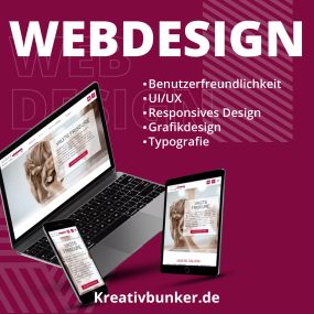 Webdesign von Kreativ Bunker: Gestalten Sie eine beeindruckende Online-Präsenz. Unsere Experten schaffen ansprechende, benutzerfreundliche Websites für nachhaltigen Eindruck.