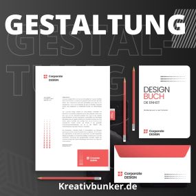 Gestaltung & Corporate Design von Kreativ Bunker: Formen Sie Ihre Marke mit einzigartigem visuellem Konzept. Kreative Expertise für nachhaltigen Markenerfolg.