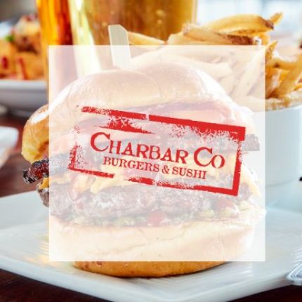 Logo de CharBar Co. Burgers & Sushi