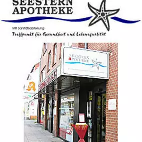 Aussenansicht der Seestern-Apotheke