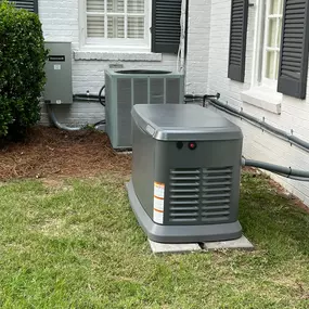 back generator installed