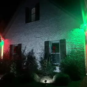 Christmas exterior lighting
