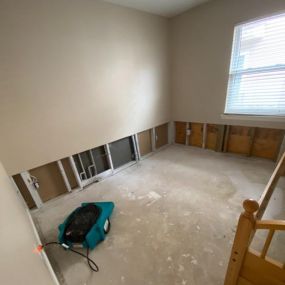 Drywall repair and structural drying