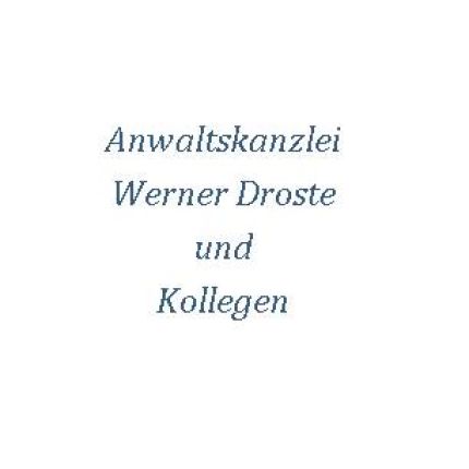 Logo von Anwaltskanzlei Werner Droste und Kollegen
