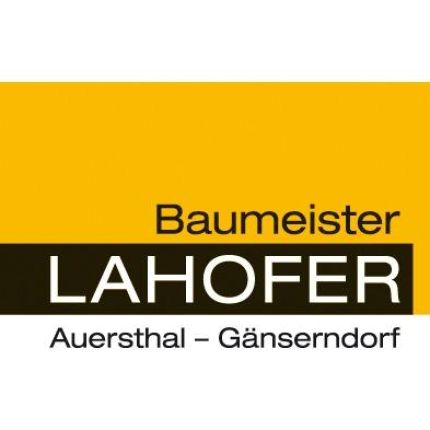 Logo van Lahofer Baumeister GmbH