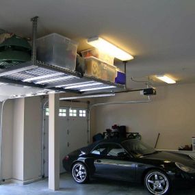 Make use of that wasted space in your garage! With our Overhead Storage Rack, you’ll finally have the perfect place to store all those holiday decorations!
