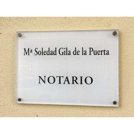 Λογότυπο από Notaría María Soledad Gila de la Puerta