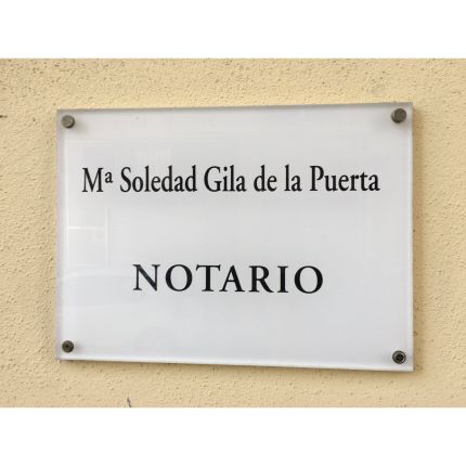 Logo fra Notaría María Soledad Gila de la Puerta