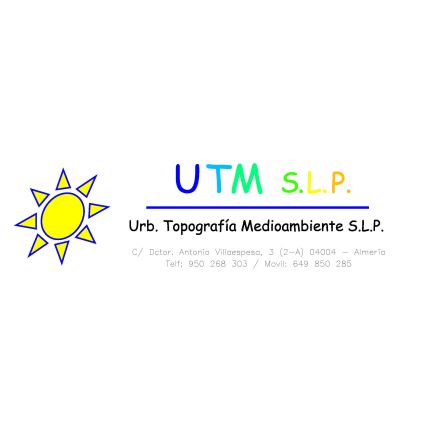 Logo de UTM Topografía, SLP