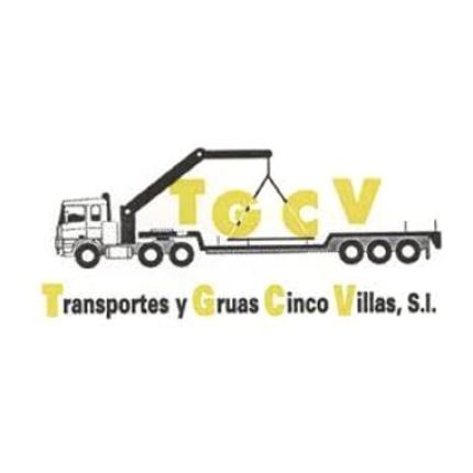 Logótipo de Transportes y Grúas Cinco Villas - Transportes especiales