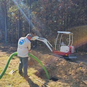 Pumping a septic system in Atlanta