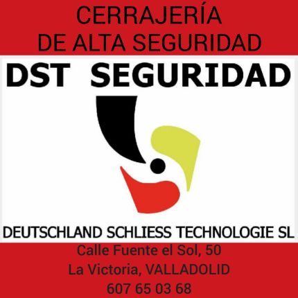 Logotyp från DST Seguridad