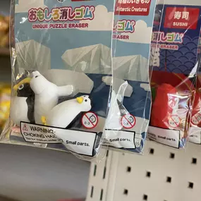 Puzzle Eraser at Hayato Japanese Goods at Seaside California