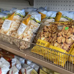 Snacks at Hayato Japanese Goods at Seaside California