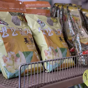 Snacks at Hayato Asian Market & More at Seaside California