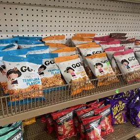 Snacks at Hayato Asian Market & More at Seaside California