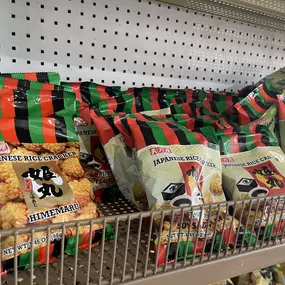 Snacks at Hayato Asian Market & More at Seaside California