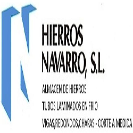 Logotipo de Hierros Navarro - Almacén de hierro y corte a medida en Valencia
