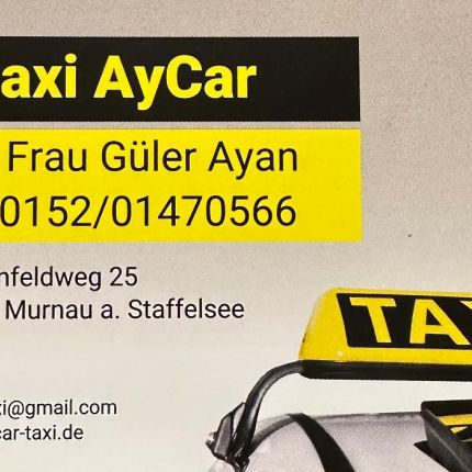Logo da Taxi AyCar, Inh. Güler Ayan
